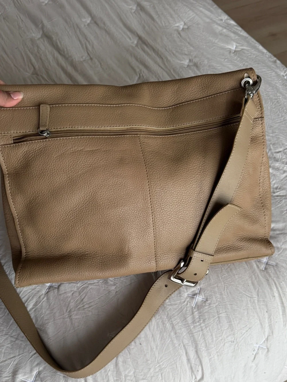 Wilson leather Computer bag used